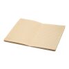 Carnet A5 Liliana à couverture souple en canne à sucre et RPET Standard | Brick | sans marquage | non disponible | non disponible