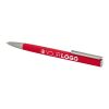Stylo bille Ziguur en aluminium recyclé Rouge