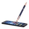 Stylo bille Nanna avec finition or rose Standard | Bleu océan | sans marquage | non disponible | non disponible