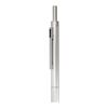 Stylo à bille 4 en 1 RCS Tine en acier inoxydable recyclé Argent
