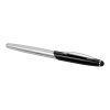 Parure stylo à bille et roller avec stylet Geneva Standard | Argent-Noir | sans marquage | non disponible | non disponible