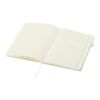 Carnet Liss A5 à couverture rigide en plastique recyclé blanc