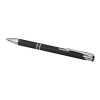 Stylo bille rétractable doux au toucher&nbsp;Moneta Standard | noir | sans marquage | non disponible | non disponible