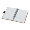Carnet Cobble A6 à spirales en carton recyclé avec papier de pierre Standard | Naturel | sans marquage | non disponible | non disponible