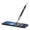 Stylo bille Kish avec finition argentée (encre bleue) Standard | Noir | sans marquage | non disponible | non disponible