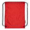 Sac à dos RPET Oriole avec cordon de serrage Standard | Rouge | sans marquage | non disponible | non disponible | non disponible