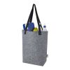 Sac shopping Felta avec large fond de 12 L en feutre recyclé certifié GRS Standard | Gris | sans marquage | non disponible | non disponible | non disponible