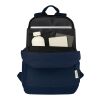Sac à dos anti-vol pour ordinateur portable Joey de 18&nbsp;L en toile recyclée GRS 15,6&nbsp;pouces Standard | Marine | sans marquage | non disponible | non disponible | non disponible