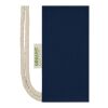 Sac refermable à cordon Odisha de 5&nbsp;L bio certifié OCS 140&nbsp;g/m² Standard | Marine | sans marquage | non disponible | non disponible | non disponible