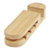 Organiseur de câbles Edulis en bambou Standard | Beige | sans marquage | non disponible | non disponible