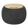 Haut-parleur Bluetooth® et tapis de charge sans fil Ecofiber en bamboo/RPET Standard | Naturel-Gris | sans marquage | non disponible | non disponible