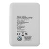 Batterie de secours en plastique recyclé Asama type-C de 5 000 mAh Standard | blanc | sans marquage | non disponible | non disponible