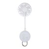 Ventilateur portable magnétique en plastique recyclé Ventio Standard | Blanc | sans marquage | non disponible | non disponible
