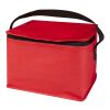 Sac isotherme Spectrum non tissé recyclé GRS de 4L pour 6&nbsp;canettes Standard | Rouge | sans marquage | non disponible | non disponible