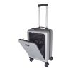 Valise cabine Rover Pro de 20" et 40L recyclée GRS Standard | Argent | sans marquage | non disponible | non disponible