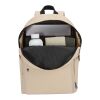 Sac à dos pour ordinateur portable Byron de 16&nbsp;L et 14" en matériaux recyclés certifiés GRS Standard | Oatmeal | sans marquage | non disponible | non disponible | non disponible