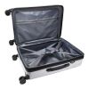 Valise extensible Rover de 70&nbsp;L et 24" en matériaux recyclés certifiés GRS Standard | Argent | sans marquage | non disponible | non disponible