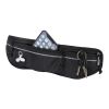 Ceinture de course Nomad en matériaux recyclés certifiés GRS Noir