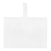 Sac shopping convention EcoSeal de 6 L non tissé en matériaux recyclés certifiés GRS Standard | Blanc | sans marquage | non disponible | non disponible | non disponible