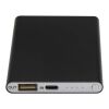 Batterie de secours en aluminium de 4000&nbsp;mAh Pep Standard | Noir | sans marquage | non disponible | non disponible