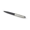 Stylo bille Parker 51 en acier inoxydable noir | sans marquage | non disponible | non disponible