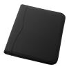 Conférencier A4 zippé Ebony Standard | noir | sans marquage | non disponible | non disponible