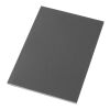 Cahier Novella Austen recyclé A5 à couverture souple de 50&nbsp;feuilles Charbon