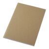 Carnet A5 à couverture souple recyclée en kraft Novella Austen avec 50 feuilles Naturel | sans marquage | non disponible | non disponible