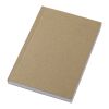 Carnet A6 à couverture souple recyclée en kraft Novella Austen avec 100 feuilles Naturel | sans marquage | non disponible | non disponible