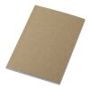 Carnet A6 à couverture souple recyclée en kraft Novella Austen avec 50 feuilles Naturel | sans marquage | non disponible | non disponible