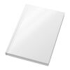 Carnet A5 à couverture rigide et brillante Novella Brontë avec 100&nbsp;feuilles Blanc | sans marquage | non disponible | non disponible
