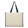 Sac Varai 340 g/m² en toile et jute Marine