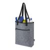 Sac shopping isotherme Felta GRS en feutrine recyclée de 12 L Standard | Gris | sans marquage | non disponible | non disponible | non disponible