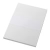 Carnet à couverture souple A5 Novella Austen recyclé de 100&nbsp;feuilles Blanc
