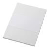 Cahier Novella Austen A6 recyclé à couverture souple de 50&nbsp;feuilles blanc