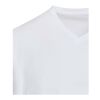 T-shirt unisexe en coton bio certifié OCS Balfour à manches courtes et col en V de 200&nbsp;g/m² Standard | Blanc | 3XS | sans marquage | non disponible | non disponible | non disponible