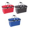 Panier isotherme pliable gris | sans marquage | non disponible | non disponible