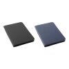 Conférencier A4 zippé en PU bleu | sans marquage | non disponible | non disponible
