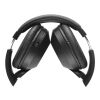 HENDRIX. Casque sans fil pliable avec 20h d'autonomie en ABS recyclé (100 % rABS) Noir | sans marquage