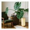 Lampe LED en papier pliable Coollux Aurora Tall sur base en bois, 32cm Nature | sans marquage | non disponible | non disponible