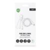 Câble multiple Xoopar Mr. Bio Long pour Apple/Samsung Watch 1 mètre Blanc | sans marquage | non disponible | non disponible