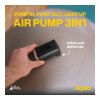 Pompe à air électrique sans fil Aqiila Airbird C2 Noir