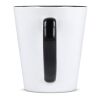 Mug subli Melbourne bord & anse colorés 300ml Blanc-Noir | sans marquage | non disponible | non disponible | non disponible