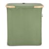 Panier pliant InSideOut avec couvercle Sogne 40.5 x 33 x 42cm Vert olive | sans marquage | non disponible | non disponible