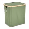 Panier pliant InSideOut avec couvercle Sogne 40.5 x 33 x 42cm Vert olive