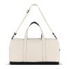 Sac de voyage/sport InSideOut Reuuz Canvas 28 x 56 x 28 cm Beige-Noir