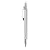 Stylo bille dans étui tube métal Argent | Tampographie 1 couleur | à 180 degrés du clip | 7 mm x 45 mm | non disponible