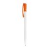 Stylo Nash Opaque Blanc-Orange | Sérigraphie 1 couleur | à 270 degrés du clip | 45 mm x 25 mm | non disponible