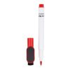 Marqueur pour tableau blanc avec aimant et raclette Rouge / blanc | sans marquage | non disponible | non disponible