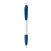 Stylo Cosmo Opaque Blanc-Bleu foncé | Tampographie 1 couleur | sur le clip | 20 mm x 5 mm | non disponible